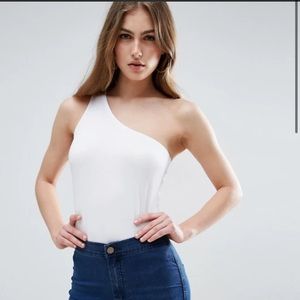 ASOS Sleeveless One Shoulder Top